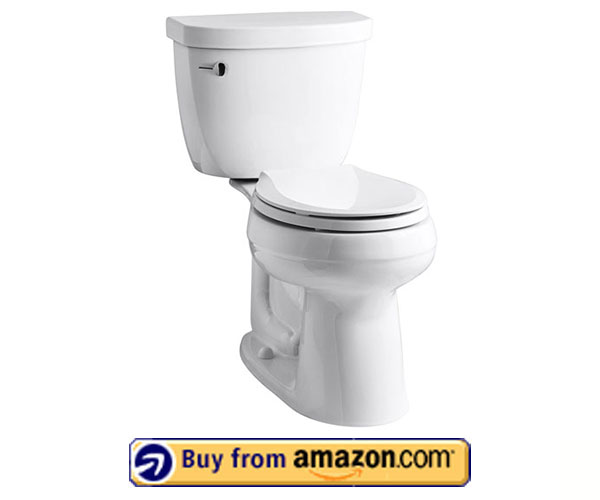 KOHLER K-3851-0 Cimarron Comfort Height with 10-Inch Rough-In - Best 2 Piece Toilet 2021