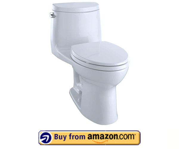 Toto MS604114CEFG#01 UltraMax One-Piece Toilet – Best Elongated Toilet 2021