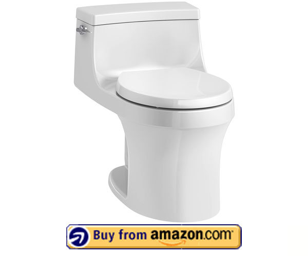 KOHLER K-4007-0 San Souci Toilet - Best Toilet for Small Bathroom 2021