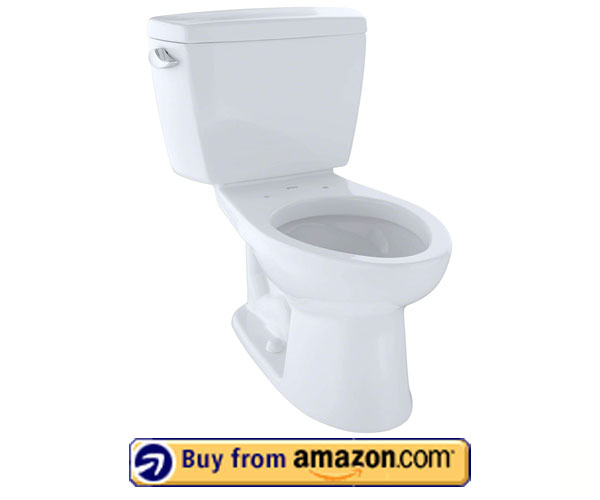 TOTO CST744SL#01 Drake Ada Toilet with Elongated Bowl – Best 2 Piece Toilet 2021